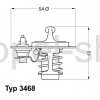 Termostat Opel 1,5D/1,7D WAHLER 3468.88D (s tesnením)