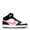 Nike Court Borough Mid 2 Big Kids' Shoes White/Pink 4 (36.5)