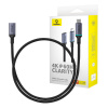 Predlžovací kábel Baseus High Definition USB-C Male to Female 10Gbps, 0,5 m (čierny) 34095