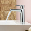 HANSGROHE Talis E páková umývadlová batéria CoolStart bez odtokovej súpravy, výška výtoku 104 mm, chróm, 71714000