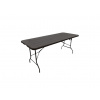 TENTino Skladací stôl IMITÁCIA DREVA 180x76 cm POLENÝ