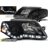 Predné svetlá Volkswagen Passat 3C, 2005-2010, LED Daylight, čierne black 1