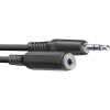 Kábel predlžovací stereo SAC3MPSMJS 3,5 Jack/3,5 Jack 3m Stagg