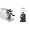 Stone Espresso Mine Premium + Eureka Atom Specialty 75, black