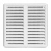 HACO Ventilačná mriežka - nastaviteľná krytka s sieťkou VM, 150 x 150 ks, biela 0311