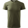 Malfini Basic Pánske tričko 129 military S