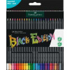 Pastelka Faber-Castell 116424 Black Edition, papierová krabička 24 ks