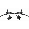SHIMANO Sada hydraulických kotúčových bŕzd Shimano MT402-3 / MT410 zadná - bez brzdového kotúča - čierna