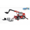 Bruder - Manipulátor Manitou MRT 2150 s příslušenstvím