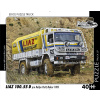 RETRO-AUTA Puzzle TRUCK č.27 Liaz 100.55 D pre Rallye Paríž-Dakar (1985) 40 dielikov
