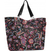 Taška Shopper Paisley XL čierna