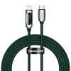 Kábel USB-C pre Lightning Baseus Display, PD, 20W, 2m (zelený) 6953156208667