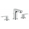 Grohe Eurosmart Cosmopolitan - Trojotvorová umývadlová batéria, chróm 20187000