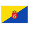 Živicová magnetka - vlajka Kanárske ostrovy - Gran Canaria