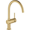 GROHE Minta páková drezová batéria, výška výtoku 231 mm, kartáčovaný Cool Sunrise, 32917GN0