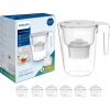Filtračná kanvica Philips AWP2933WHT6/58 2,6 l bezfarebná (AWP2933WHT6/58)