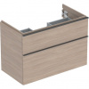 Geberit iCon Skrinka pod umývadlo 88,8 x 61,5 cm, dub, úchytka láva matná 502.305.JH.1