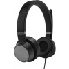 Lenovo Go Wired/ANC/USB-C/Drát/MS/Šedá