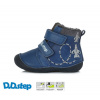 D.D.Step Kožené zimné topánky W015 stíhačky - bermuda blue Veľkosť-obuvi: 20