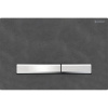 GEBERIT Sigma50 Square dvojčinné ovládacie tlačidlo, chróm/bridlica mustang, 115.788.JM.2