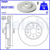 Brzdový kotúč DELPHI BG5159C