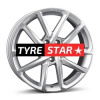 Borbet N 6.5x16 4x100 ET37 crystal silver