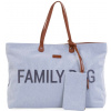 Childhome Cestovná taška Family Bag Canvas Grey