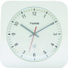Nástěnné hodiny Twins 5078 white 30cm