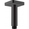 Hansgrohe Vernis Shape - Prívod od stropu 100 mm, matná čierna 26406670