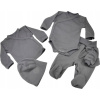 Detský komplet - Detská súprava BeLove 56 šedá 5 ks. (Layette set pre novorodenca 56 Graphite belove)