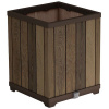 Keter Květináč DECO SQUARE TALL WALNUT 261033