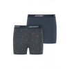 Pánské boxerky Jockey 305500 boxer knit - Farba: B90 Sea Storm, Veľkosť: XL