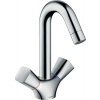 Hansgrohe Logis - Kohútiková umývadlová batéria, chróm 71221000