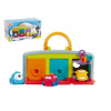Teddies Garáž s autíčkami 3ks + doplnky plast 30x14x13cm v krabici 2+