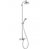 Hansgrohe Croma 220 Sprchový set Showerpipe s termostatom, 22 cm, 1 prúd, chróm 27223000-HG