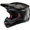 Prilba SUPERTECH S-M10 SOLID, ALPINESTARS (lesklý karbón, vel. M)
