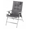 Coleman 5 Position Padded Aluminium Šedá židle