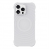 Devia kryt Ripple Magnetic Shockproof TPU Case pre iPhone 16 Pro Max - White 6942297116078