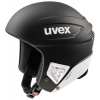 uvex race+ black-white mat