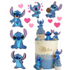 Výtlač na tortu cukrová hmota CUKROVÁ TLAČ STICH 5 postáv