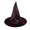 Rappa Witch/Halloween klobúk fialový pre deti