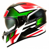 SUOMY KASK SPEEDSTAR ASYMETRICKÁ ZELENÁ / ČERVENÁ S (SUOMY KASK SPEEDSTAR ASYMETRICKÁ ZELENÁ / ČERVENÁ S)