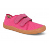 Barefoot tenisky Froddo - Canvas Fuxia růžové