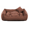 COMFY obdĺžnikový pelech pre psa, škoricovo hnedý - 55 cm x 45 cm