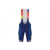 Santini Lidl-Trek Replica Race Bib Short tmavomodrá/žltá Veľkosť: XS
