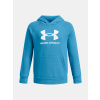 Under Armour Chlapčenská mikina UA Rival Fleece BL Hoodie Modrá YLG