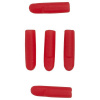 Fox Rage Predator Prevleky Red Treble Hook Sleeves Large 10 ks