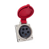 VSTAVITEĽNÁ PRIEMYSELNÁ ZÁSUVKA HT-415 16A IP44