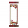 Vianočný obrus gobelínový Koláčiky 45x140 cm