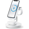 Bezdrátová nabíjecí stanice Forever s powerbankou 5v1 MACS-100 bílá GSM173083